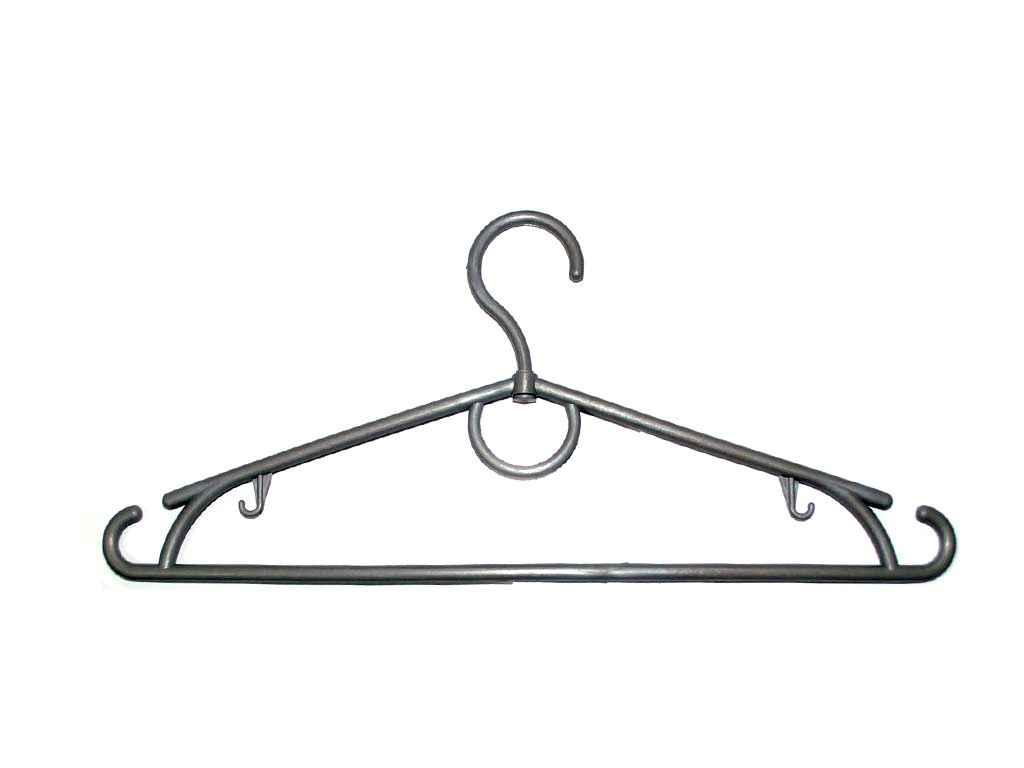 Вішалка для одягу дешева пластикова поворотна 385мм ТМ ЗАПАДНАЯ, фото 1