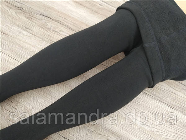 Теплі колготки жіночі, щільні на махре, бавовна. Кеналин XL-XXL р