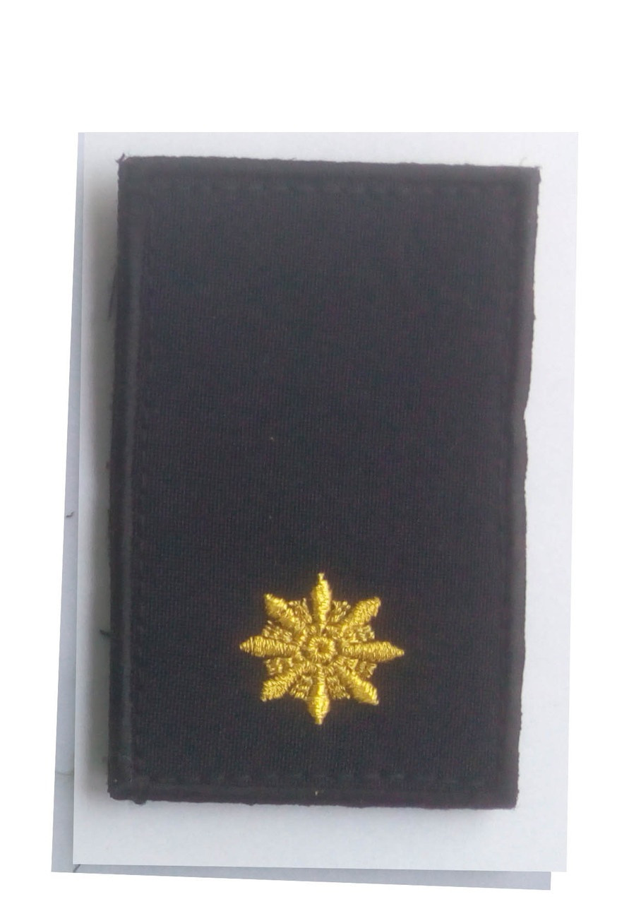 Погон 2017 Молодший лейтенант Муніципальна поліція