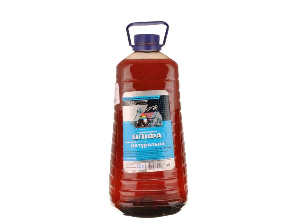 Оліфа натуральна 4л (3,3кг) ТМ ЗАПОРОЖ АВТО БЫТ ХИМ
