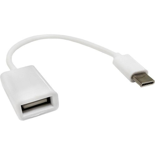 Перехідник OTG USB - Type-C (Білий)