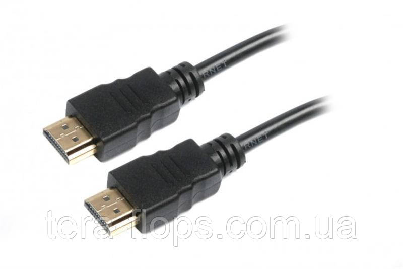 Кабель Maxxter (V-HDMI4-0.5M) HDMI-HDMI M/M v.1.4, 0.5м (D)