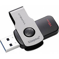Флеш USB Kingston DT SWIVL 16Gb USB 3.0 (Чорний)