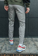 Штани чоловічі теплі осінь/зима Staff 04 gray fleece сірий FKK0051, фото 2