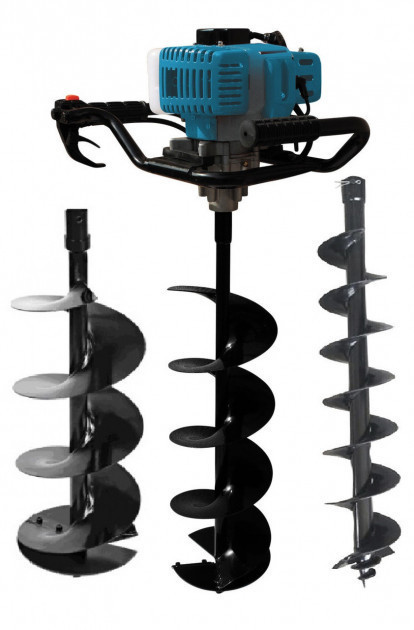 Бензиновий бур Kraissmann 521 EB 300(100*200*300х800 мм.), фото 1