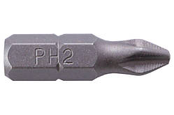 Біта Intertool PH2 x 25 мм Storm (5 шт.) (VT-0207)