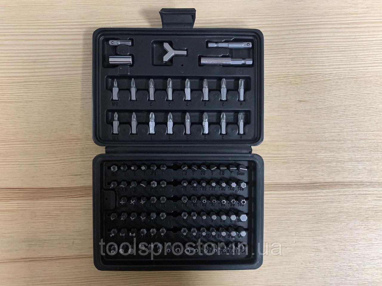 Набор бит - насадок Euro Craft ECSB100 : 100 шт, фото 1