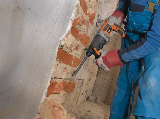 Купить Перфоратор сетевой AEG KH 26 E, SDS+, 800 Вт, 1500 об/мин ...