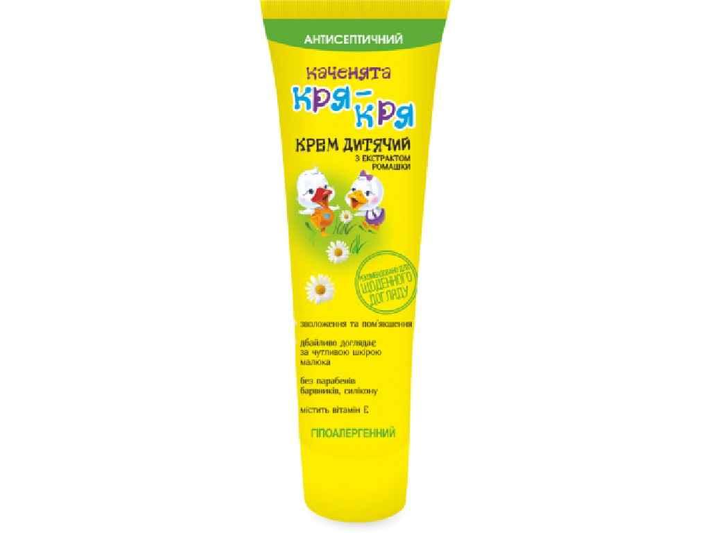 Крем для дiтей 75мл/туба З екстр. Ромашки Каченята Кря-Кря ТМ ПИРАНА, фото 1