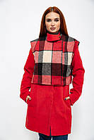 Пальто жіноче 104R1270 колір Червоний