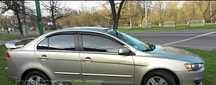 Ветровики Mitsubishi Lancer Sd/Hb 2007 VL Tuning