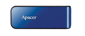 Флеш-пам`ять 64GB "Apacer" AH334 USB2.0 blue №0684