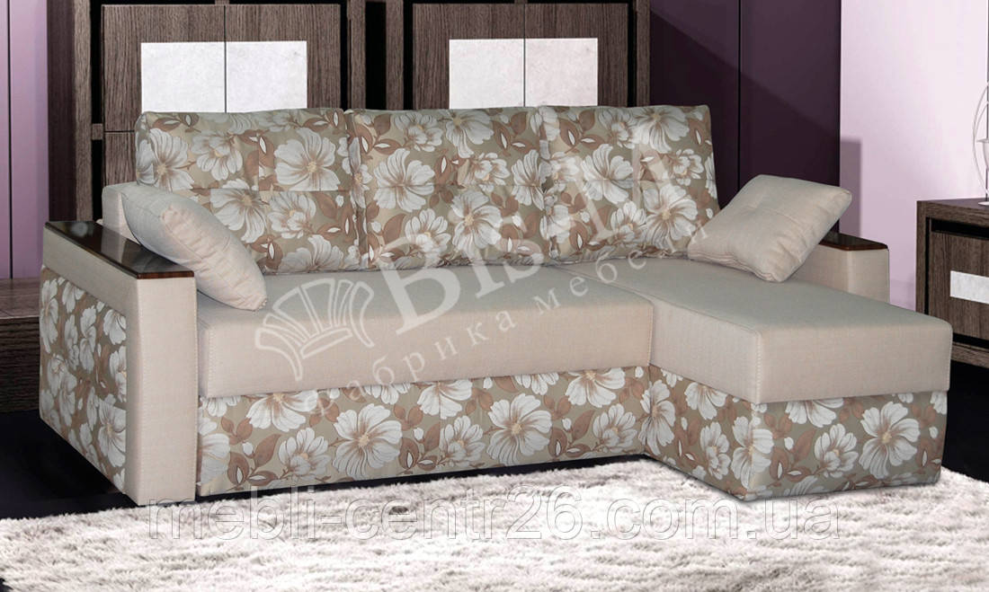 Угловой диван "Луиза" с оттоманкой - фото 1 - id-p234715376