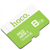 Карта пам'яті Hoco MicroSDHC 8gb (Зелений)