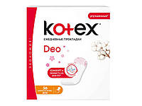 Прокладки щоденні Normal Plus Deo 56 шт. ТМ KOTEX