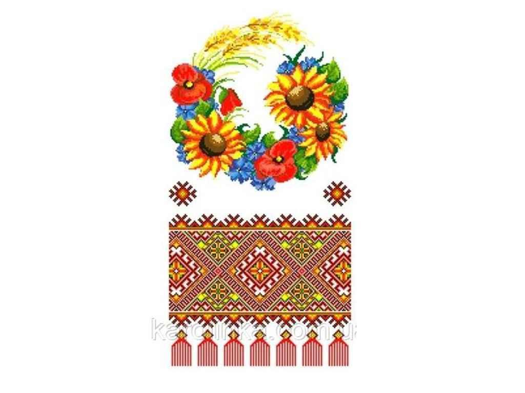 Заготовка д/вишивки весільного рушн. без малюнка КР-2010 ТМ Каролінка Азовя