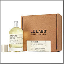 Le Labo Santal 33 парфумована вода 100 ml. (Ле Лабо Сантал 33)