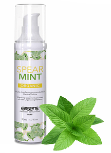 Їстівне масажне масло EXSENS Organic Spear Mint 50мл