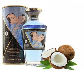 Розігріваючу масажне масло Shunga APHRODISIAC WARMING OIL - Coconut Thrills (100 мл)