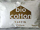 Подушка антиаллергенна синтипонова 50 на 70 см Bio cotton біла, фото 3