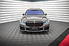 Спліттер BMW 7 G11 LCI M Sport (2019+) тюнінг елерон переднього бампера (V1), фото 3