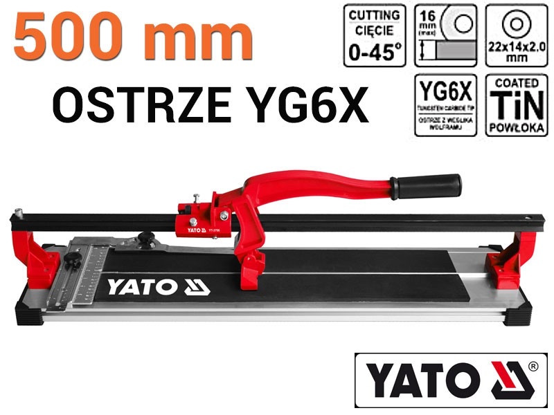 Плиткоріз ручний YATO (YT-3706)
