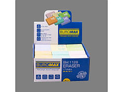 Гумка прямокутна PASTEL, 29х19,6х10 мм BM.1128 ТМ BUROMAX