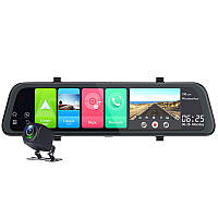 Зеркало регистратор 10" DVR Car Lesko D95 2/16 GB 4G GPS Сим навигатор Android + камера заднего вида