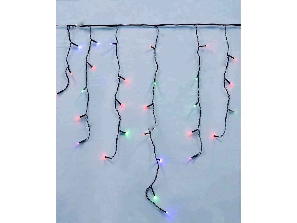 Гірлянда Штора-дощик конус 120LED 3*0.6м мульті 1571-01 ТМ КИТАЙ, фото 1