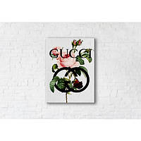 Картина на холсте Gucci White 45x60см (GT5589_312324)