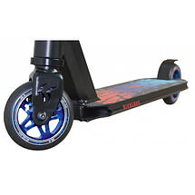 Дитячий трюковий самокат для підлітків Schildkröt Kickless Sunset 110 мм 88А ABEC9 навантаження 100 кг вага 3,75 кг, фото 5