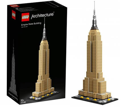 Конструктор LEGO Architecture Хмарочос Емпайр-Стейт-Білдінг (21046)