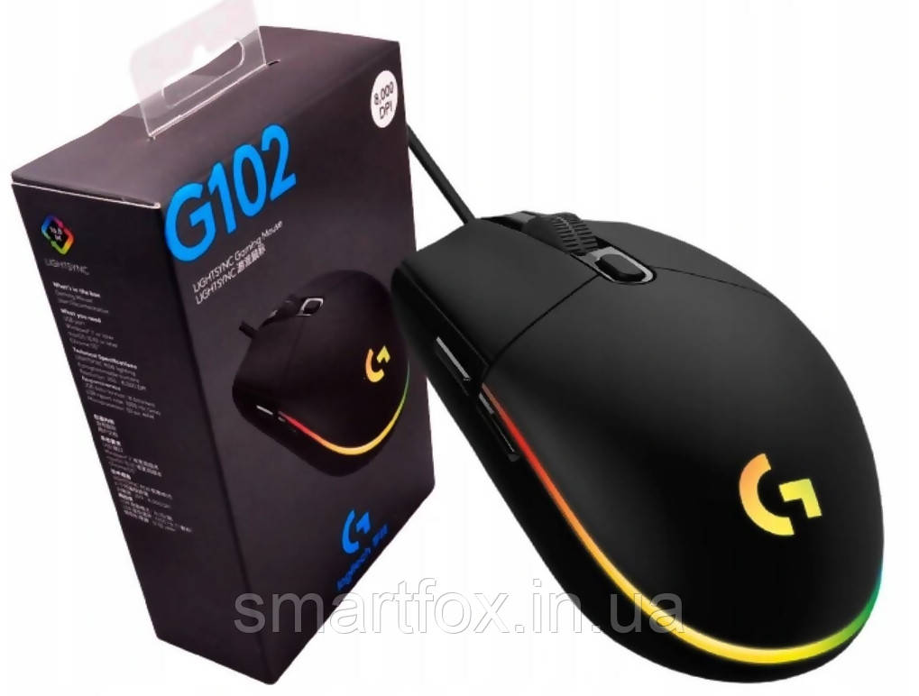 Миша дротова Logitech G102
