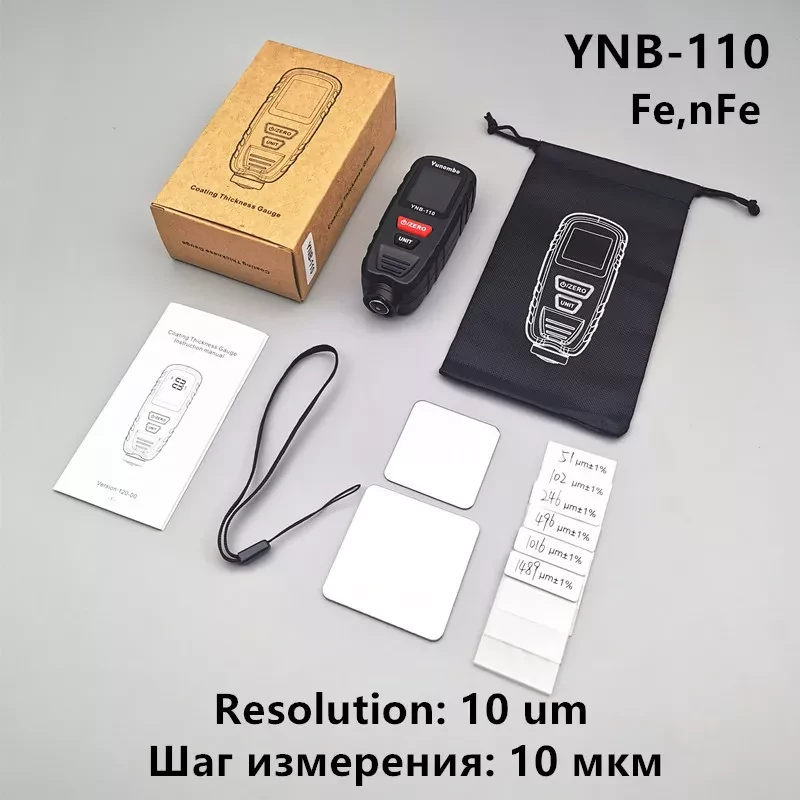 ТОВЩИНОМІР Yunombo YNB-110 Fe & NFe НОВИНКА 2021