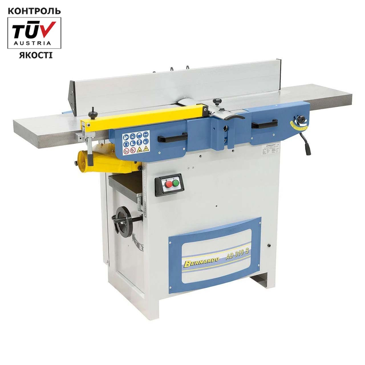 Фуговально-рейсмусовий верстат AD 310 S / 400 V BERNARDO | Фуганок-рейсмус