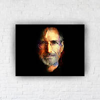 Картина на холсте Creative Steve Jobs 110x145см (GT5589_313196)