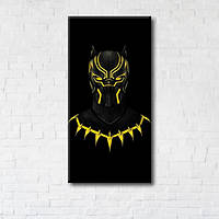 Картина на холсте Black Panther 70x140см (GT5589_314189)