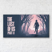 Картина на холсте The Last Of Us Part 2 70x140см (GT5589_313390)