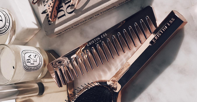 Kristin Ess Wide Tooth Detangling Comb and brush Kristin Ess Wide Tooth Detangling Comb and brush