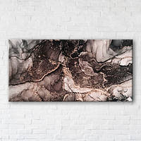 Картина на холсте Brown marble 90x180см (GT5589_314745)