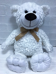 Мягка іграшка Ведмедик 52 см  білий  плюшевий ведмідь Ярчик