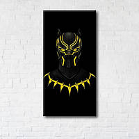 Картина на холсте Black Panther 60x120см (GT5589_314188)