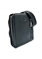 Мужская кожаная сумка H.T.Leather чёрного цвета (GT5585_296474)