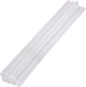 Стержні клейові MASTERTOOL CRYSTAL 7.2х200 мм 12 шт суперпрозрачные 42-0164