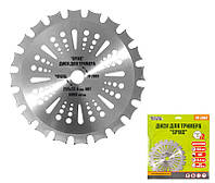 Диск для триммера MASTERTOOL "SPIKE" 255х25.4х40Т с победитовой напайкой 19-2003