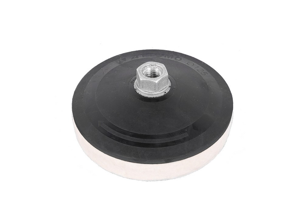 Диск MASTERTOOL Профі 125 мм М14 з колом повстяним полірувальних 20 мм 08-5999, фото 1