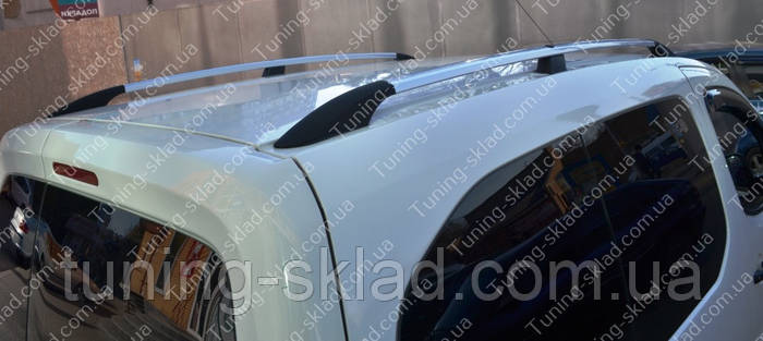 Купить Рейлинги на Ситроен Берлинго 2 (алюминиевые рейлинги Citroen ...
