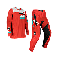 Подростковые джерси штаны Leatt Ride Kit 3.5 Junior Red 26