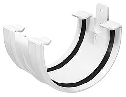 З'єднання єднувач ринви Regenau 125 білий