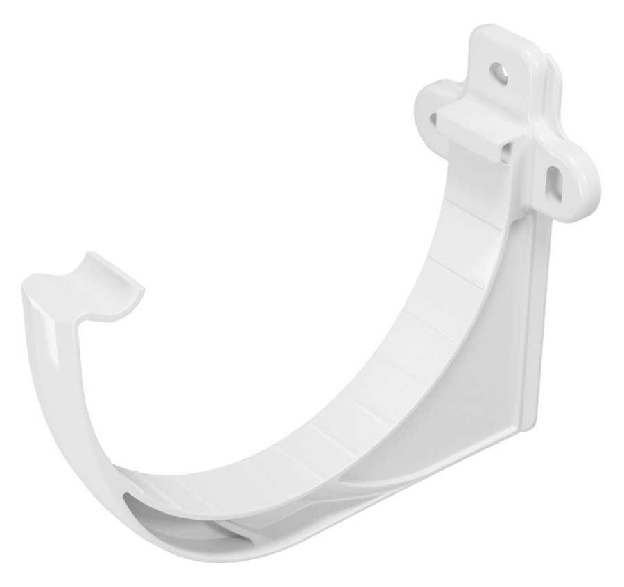 Тримач ринви Regenau пласт. 125 білий, фото 1